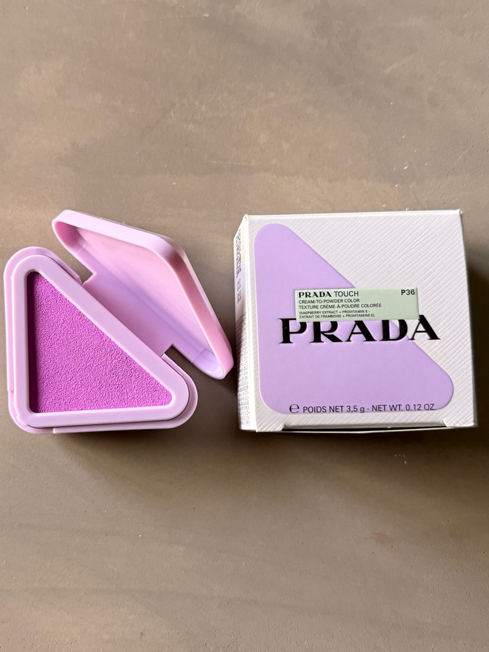 Prada Touch Cream-to-Powder Cheek Color — P36 Wisteria